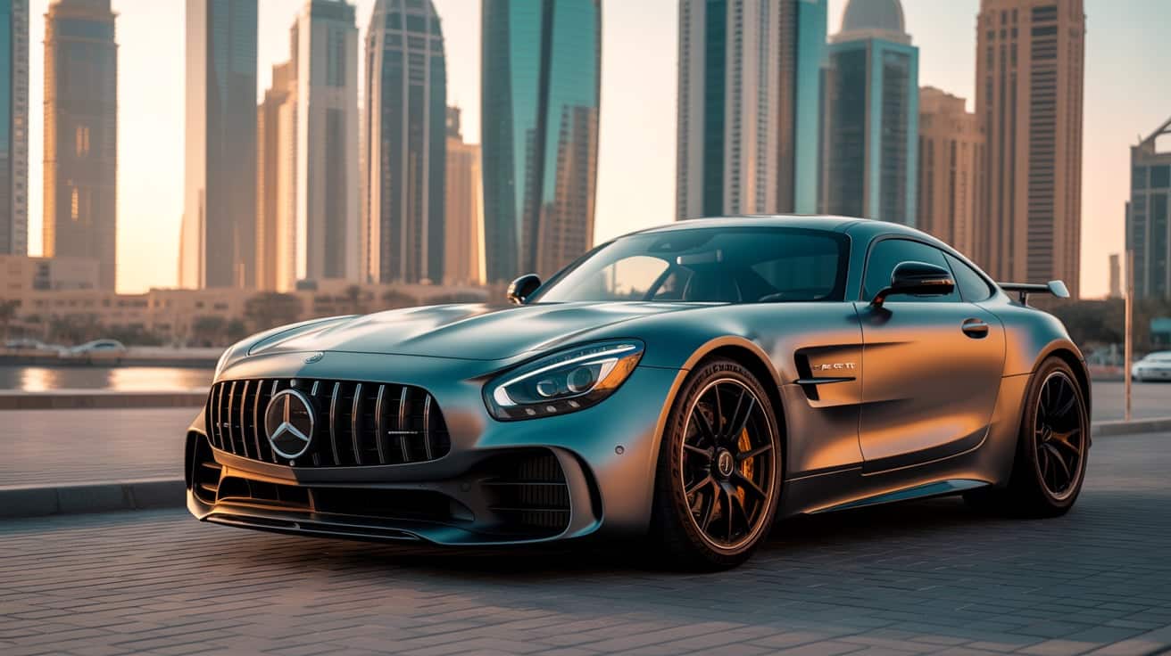 Mercedes vehicles Dubai