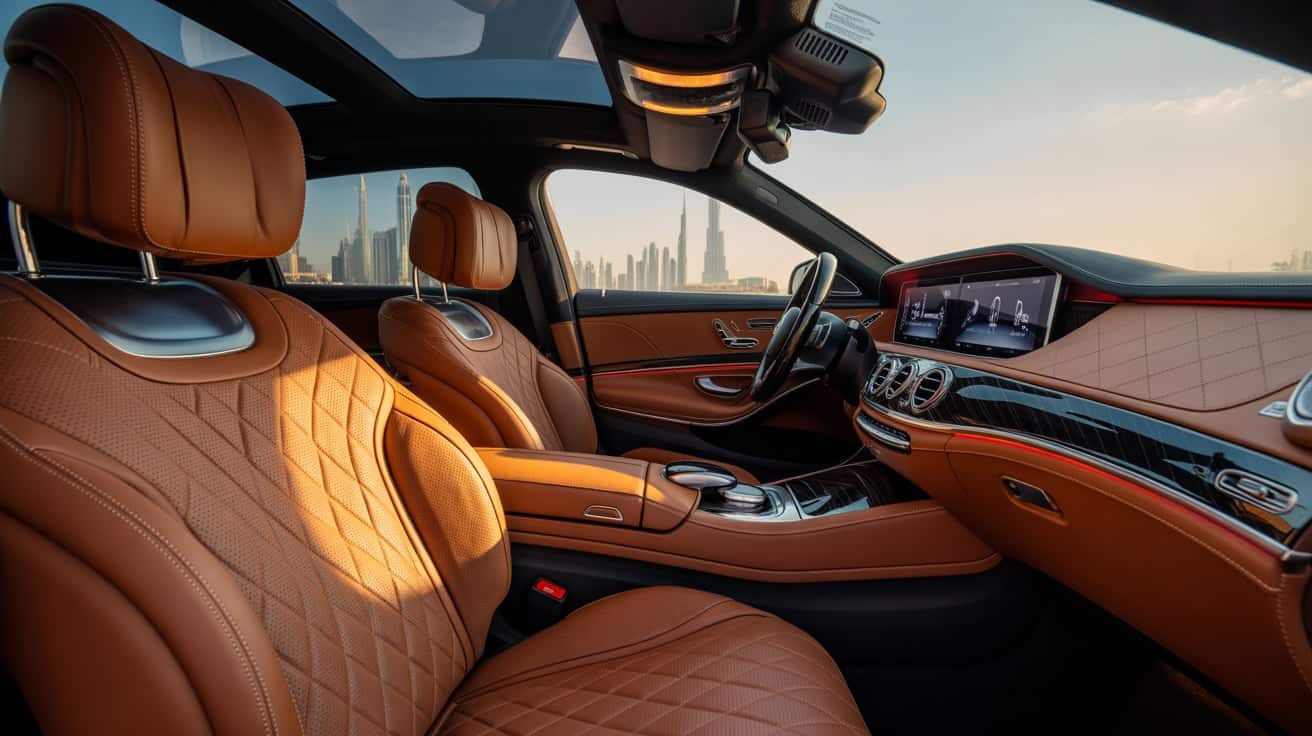 Mercedes lineup Dubai