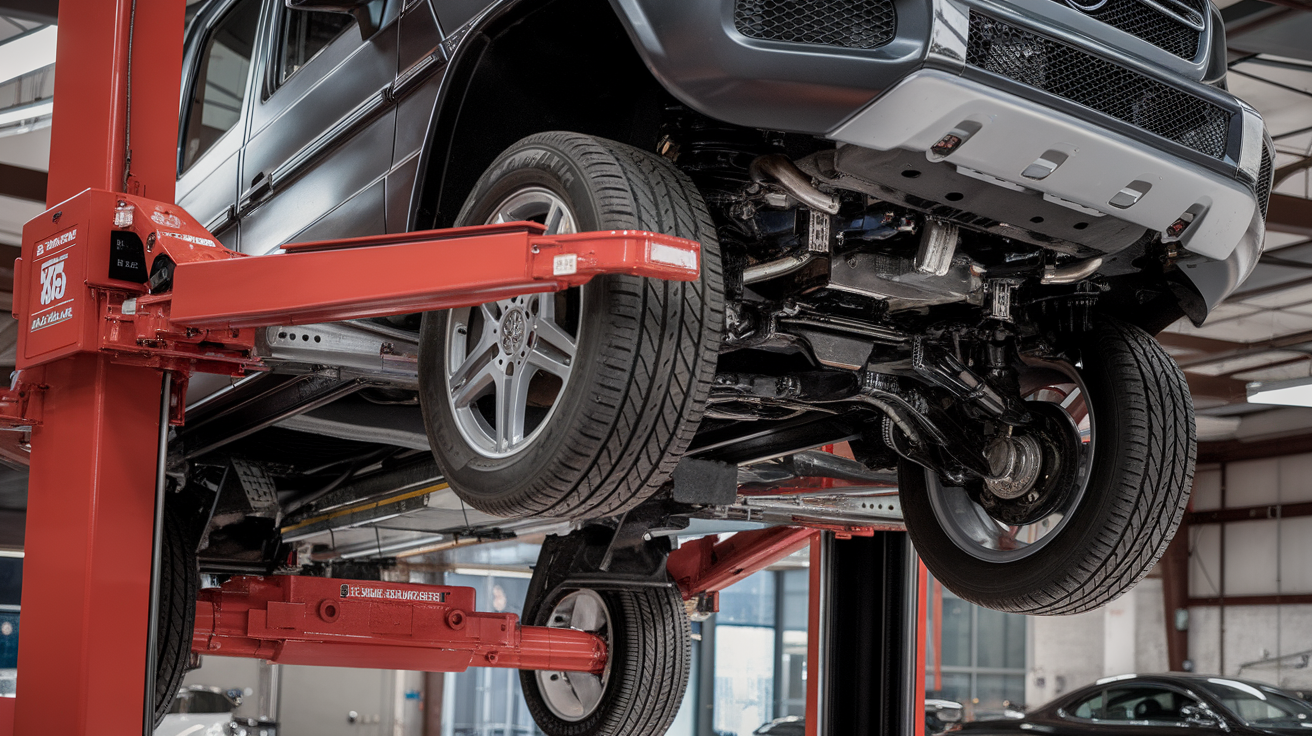 Mercedes vehicle lift