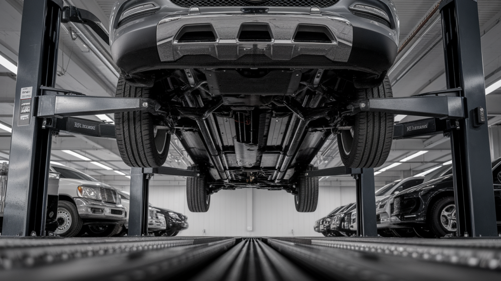 Mercedes lift system