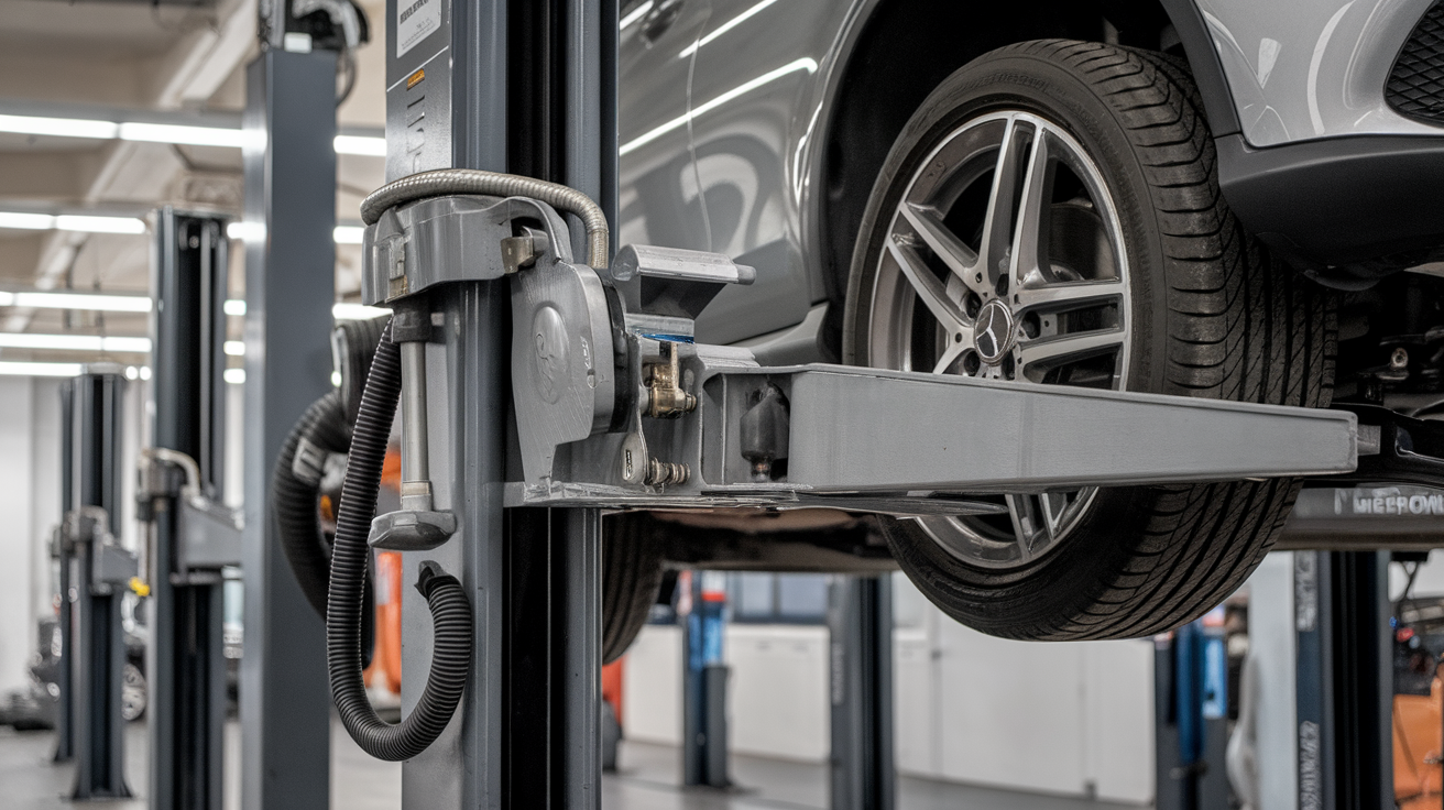 Mercedes chassis support